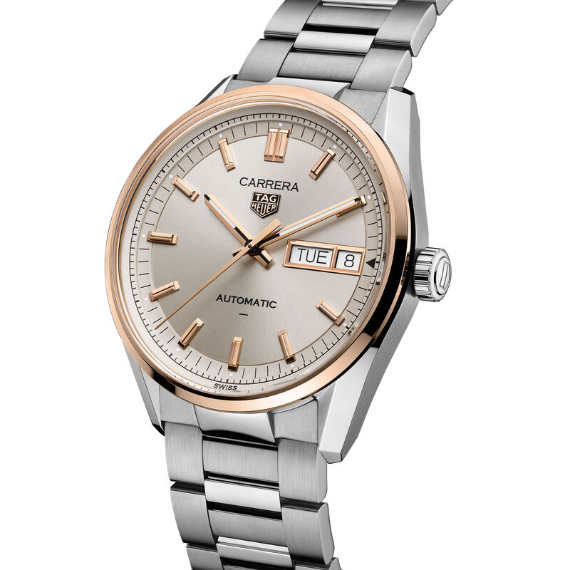TAG Heuer Carrera Day-Date Beige Dial Watch, 41mm image number 2