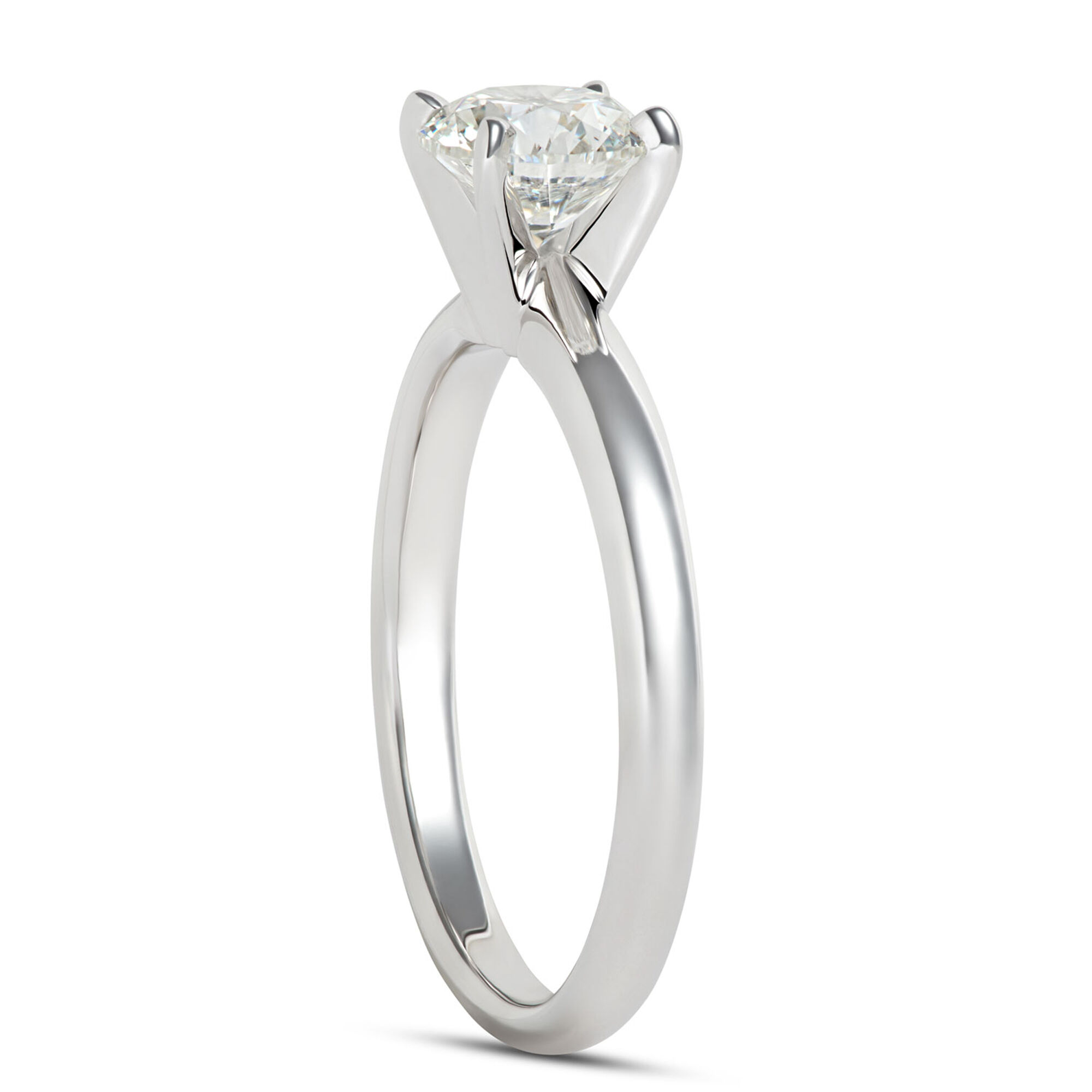 り*る様 【ラストセール！】Pt900 Canadian Diamond リング Ikuma Canadian Diamond Solitaire Ring 14K, 1 ct. IK96D