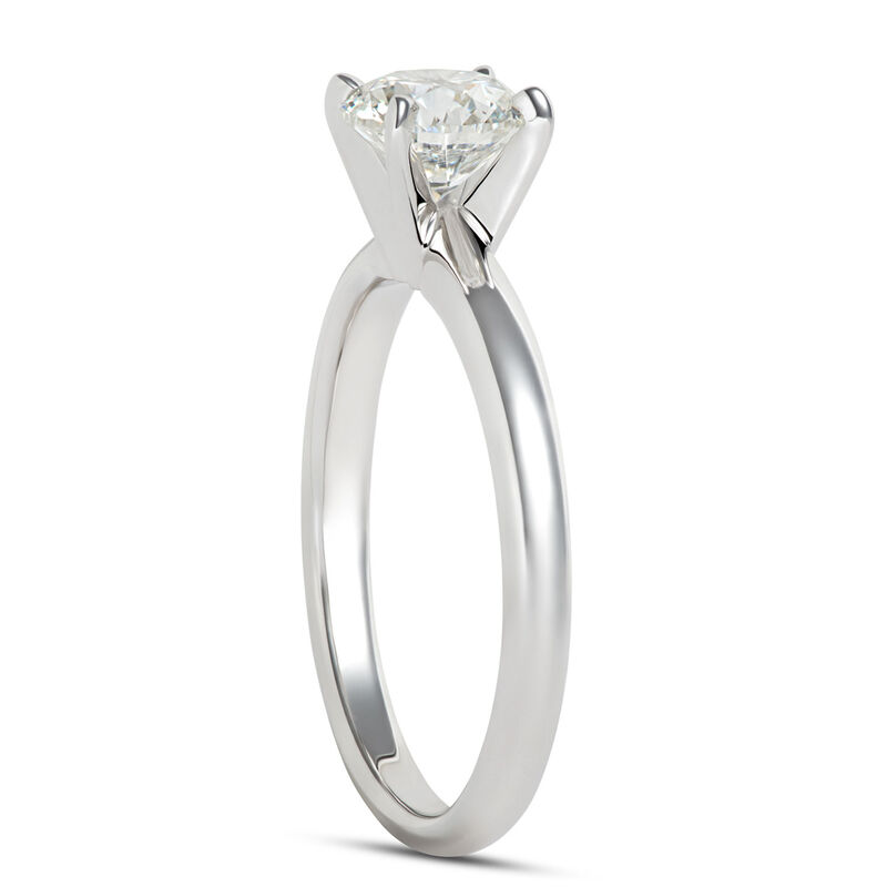 Ikuma Canadian Diamond Solitaire Ring 14K, 1 ct. image number 1