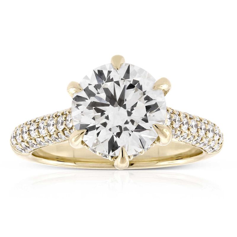 Ikuma Canadian Diamond Engagement Ring 14K, 3.01 Center image number 1