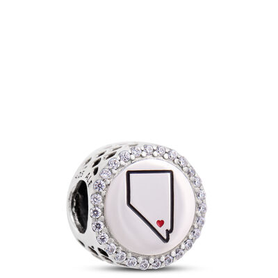 Pandora Las Vegas Heart Bead Charm