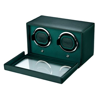 WOLF Cub Double Watch Winder with Cover
