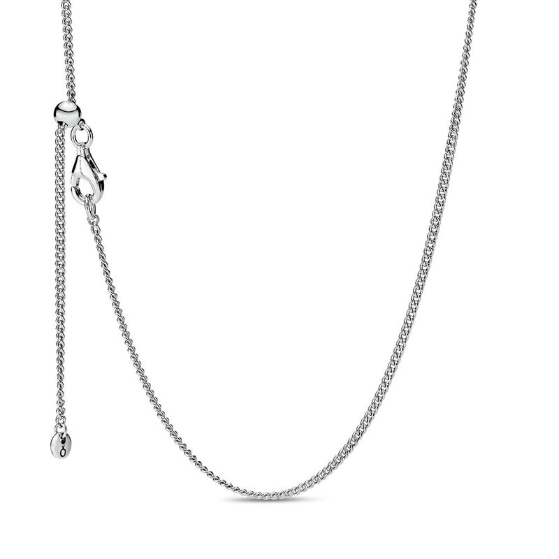 Pandora Adjustable Curb Chain Necklace image number 0