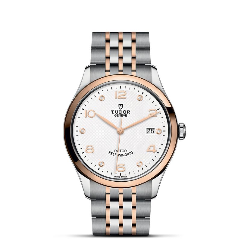 TUDOR 1926 Watch Steel Case White Dial Steel And Rose Gold Bracelet, 39mm image number 0