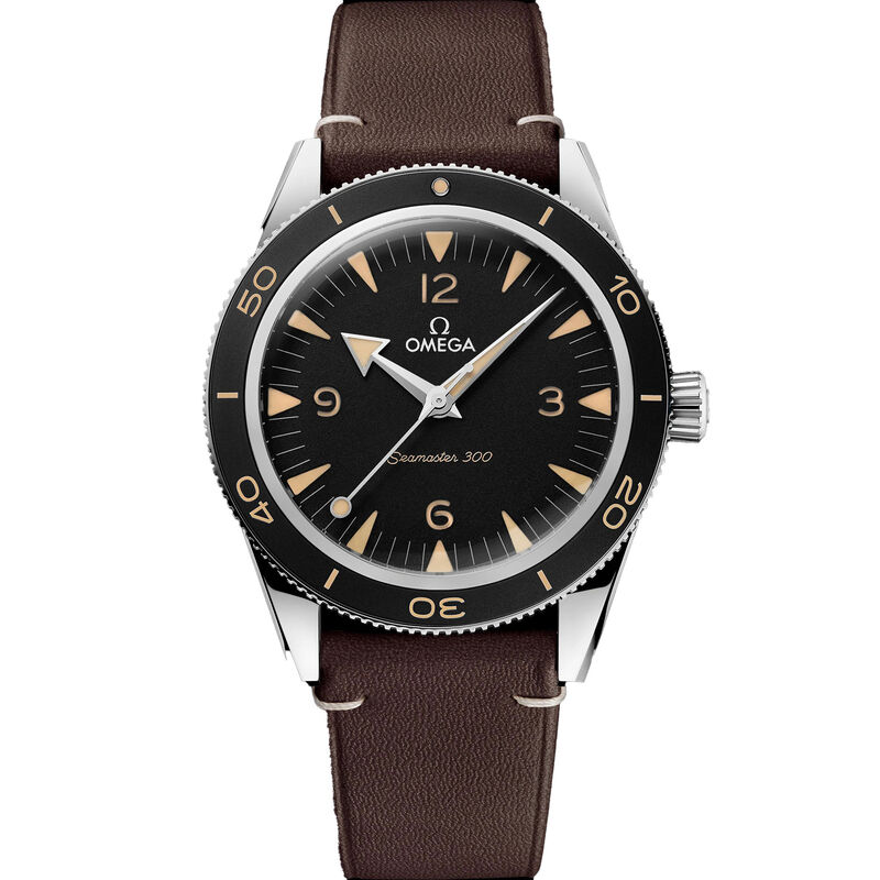 OMEGA Seamaster 300 Black Dial Watch, 41mm image number 0