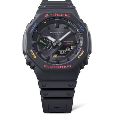 G-Shock 2100 Series Black Dial Watch, 45.4mm