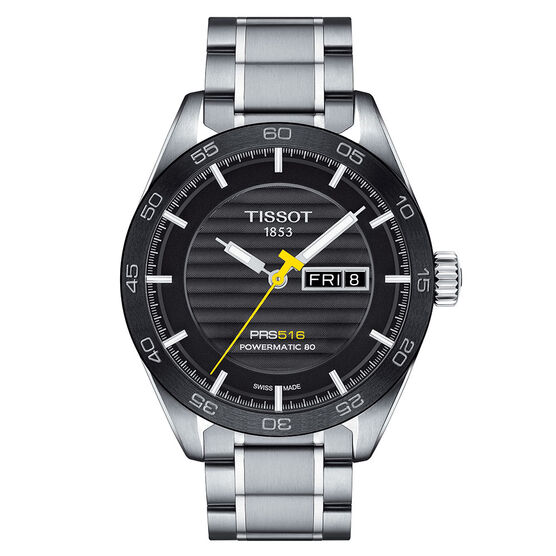 Tissot PRS 516 Powermatic 80 Black Dial Automatic Watch, 42mm
