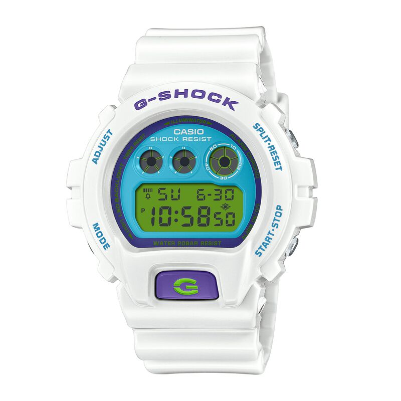 G-Shock 6900 Series Digital Blue Dial Watch, 50mm image number 0