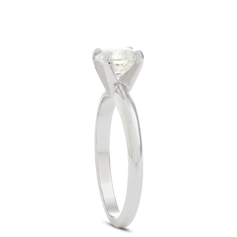 Ikuma Canadian Diamond Solitaire Ring 14K, 1ct. image number 2