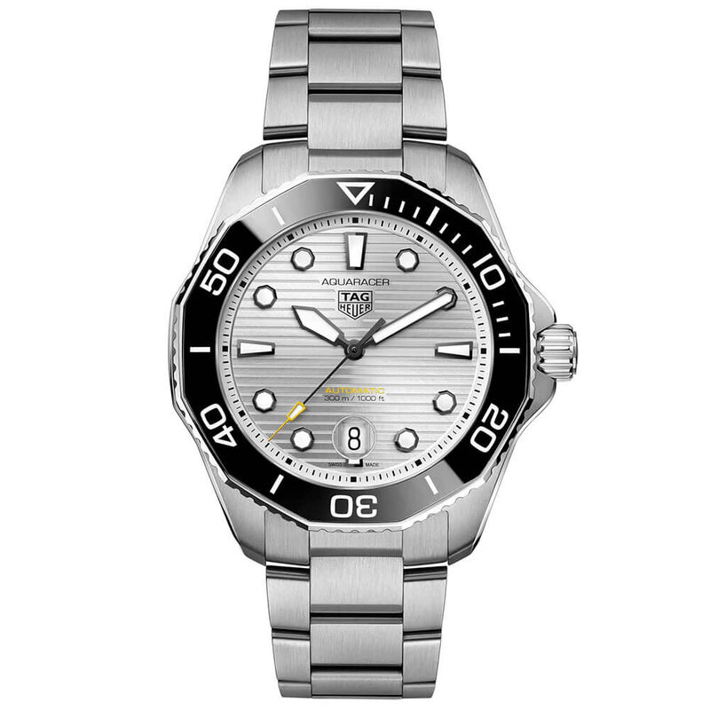 TAG Heuer Aquaracer Professional 300 Silver Steel Watch, 43mm image number 0