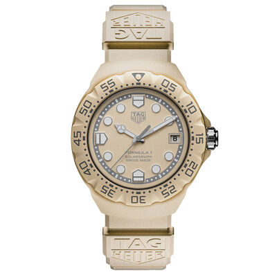 TAG Heuer Formula 1 Solargraph Beige Dial watch, 38mm