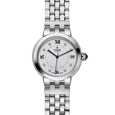 TUDOR Clair de Rose White Dial Watch, 34mm