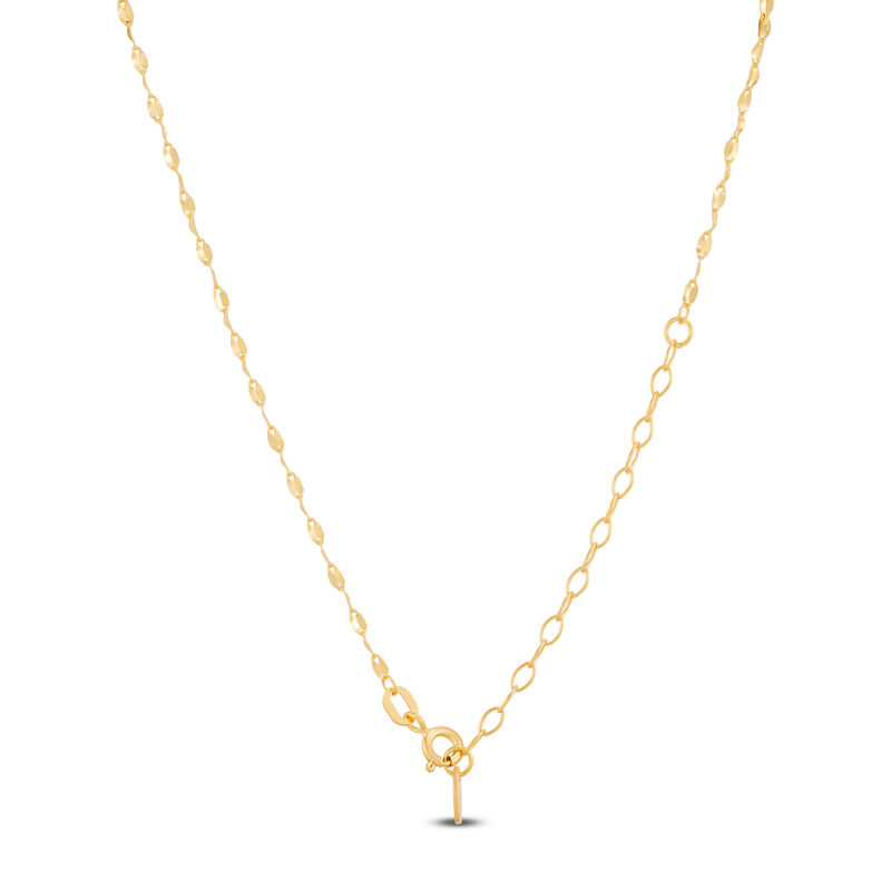 Classic 18-Inch Singapore Chain Necklace, 14K Yellow Gold image number 1