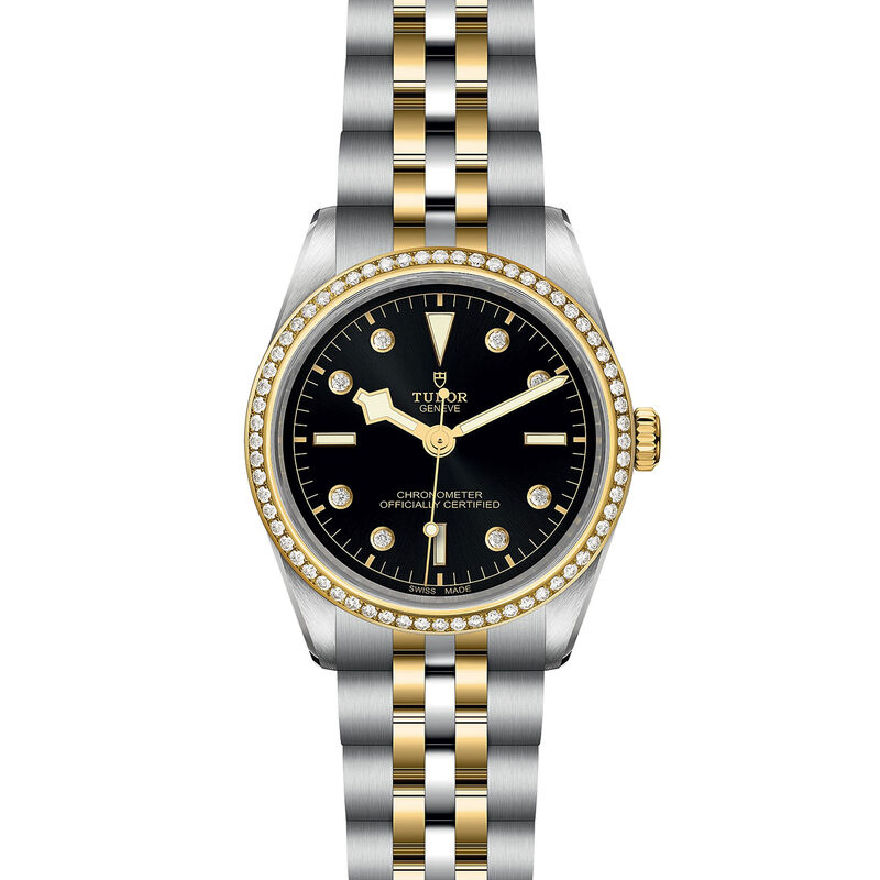 TUDOR Black Bay S&G Black With Diamond Dial Watch, 36mm image number 1