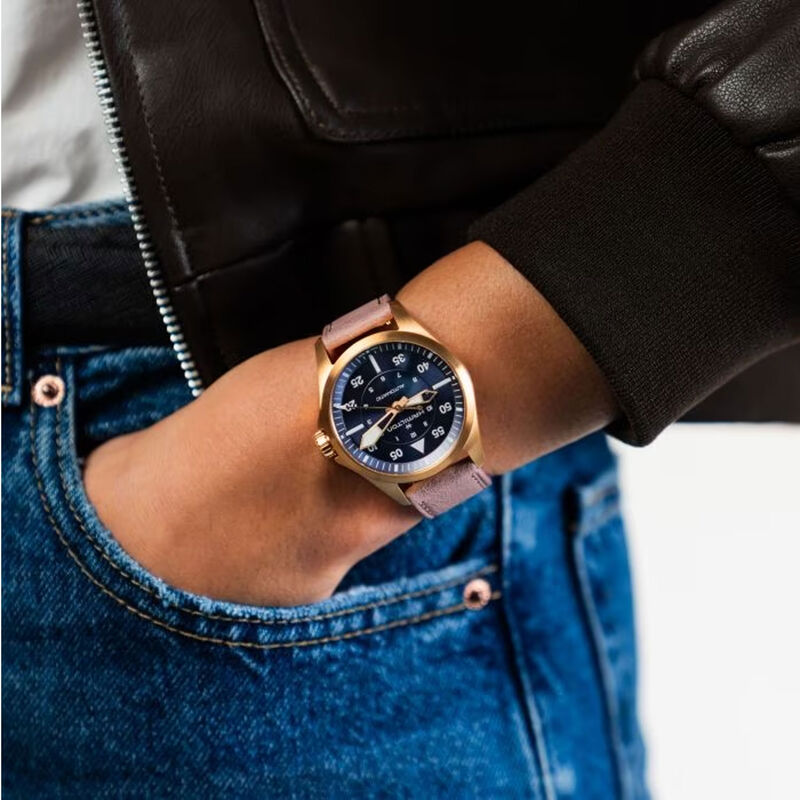 Hamilton Khaki Aviation Pilot Auto Blue Dial Watch, 36mm image number 3