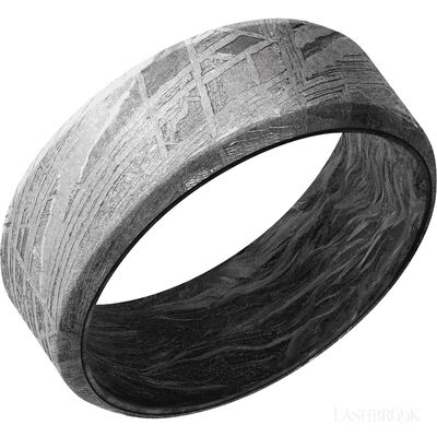 Meteorite with None Finish and Forged Carbon Fiber