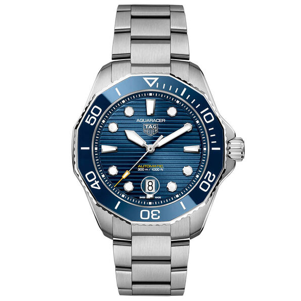 TAG Heuer Aquaracer Professional 300 Blue Steel Watch, 43mm