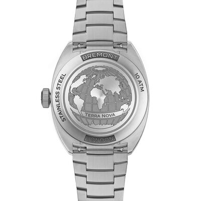 Bremont Terra Nova Jumping Hour Black Dial Watch, 40.5mm