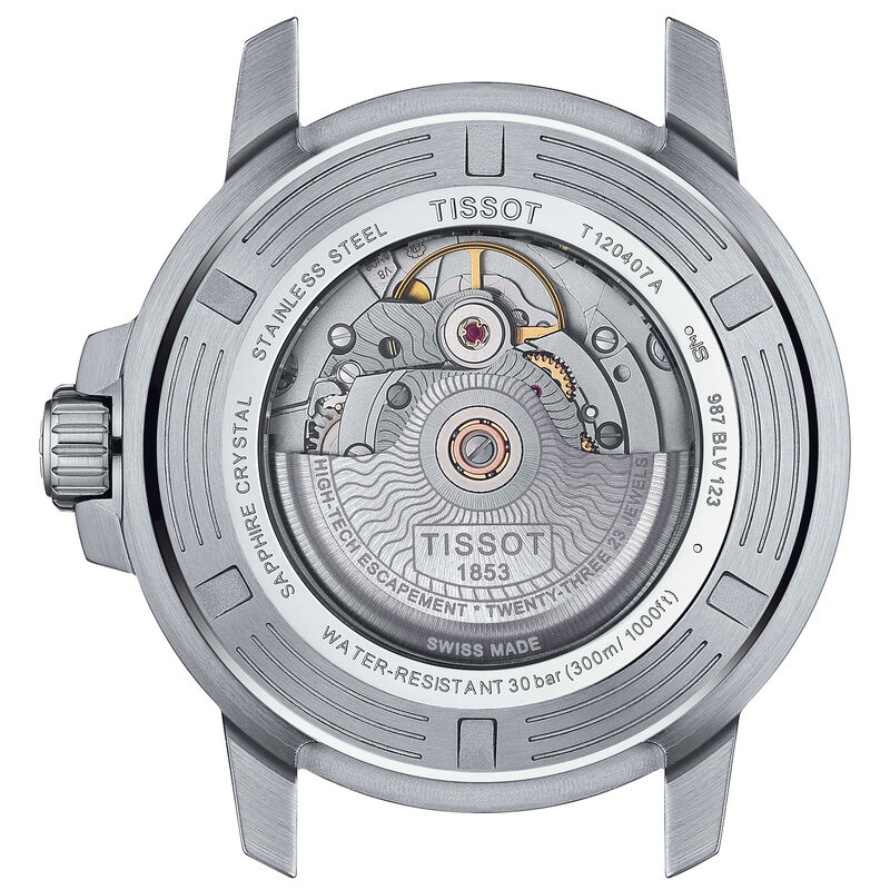 Tissot Seastar 1000 Powermatic 80 Gray Steel Auto Watch, 43mm image number 2