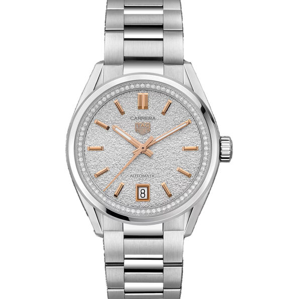 TAG Heuer Carrera Date Silver Dial, 36mm