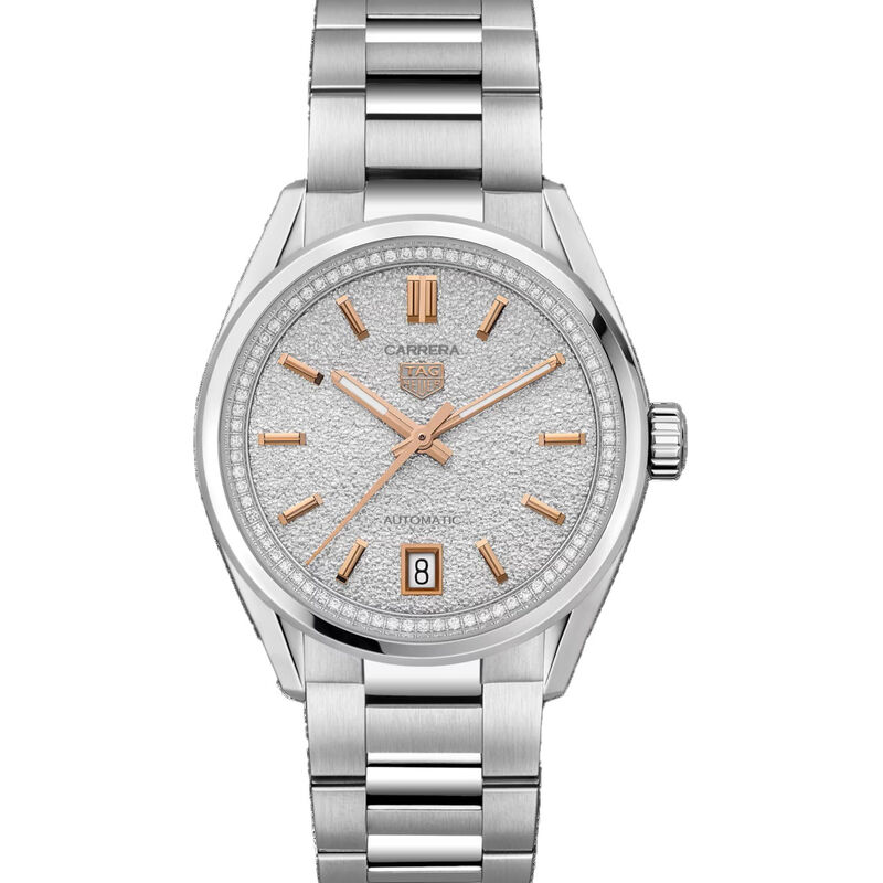 TAG Heuer Carrera Date Silver Dial, 36mm image number 0