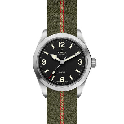 TUDOR Ranger Watch Black Dial, 39mm
