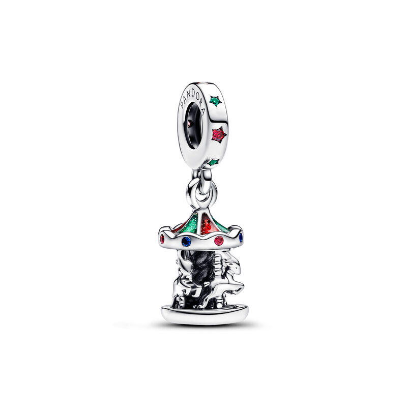Pandora Spinning Carousel Dangle Charm image number 0