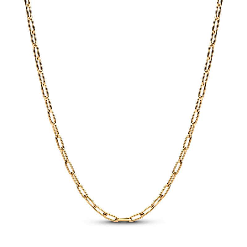 Pandora Elongated Link Chain Necklace image number 0