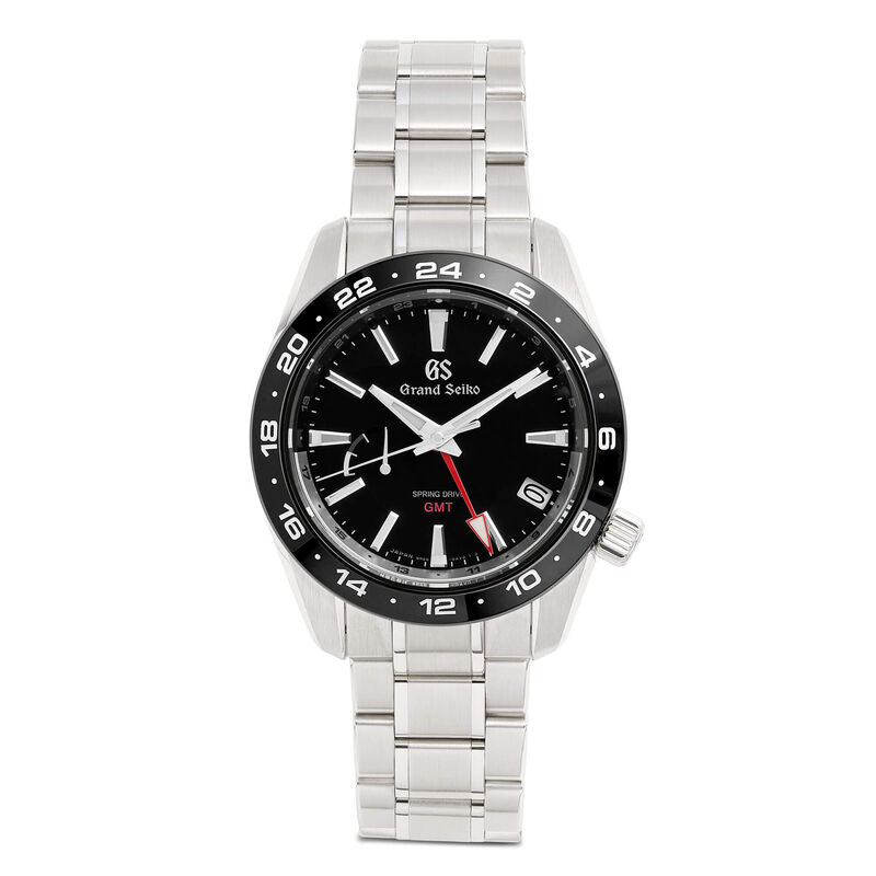 Pre-Owned 40.5mm Grand Seiko SBGE253 Spring Drive GMT, Black Dial image number 0