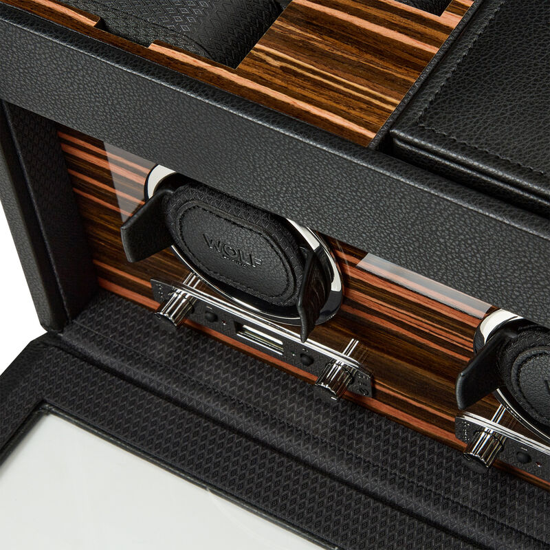 WOLF Roadster Double Watch Winder with Storage image number 4