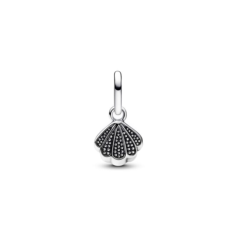 Pandora Sparkling Shell Mini Dangle Charm image number 1