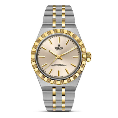 TUDOR Royal Champagne Dial Watch, 30mm