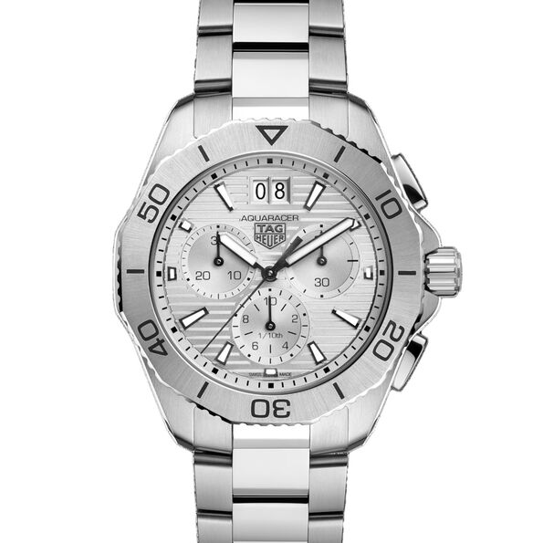 TAG Heuer Aquaracer Professional 200 Date Silver Dial, 40mm