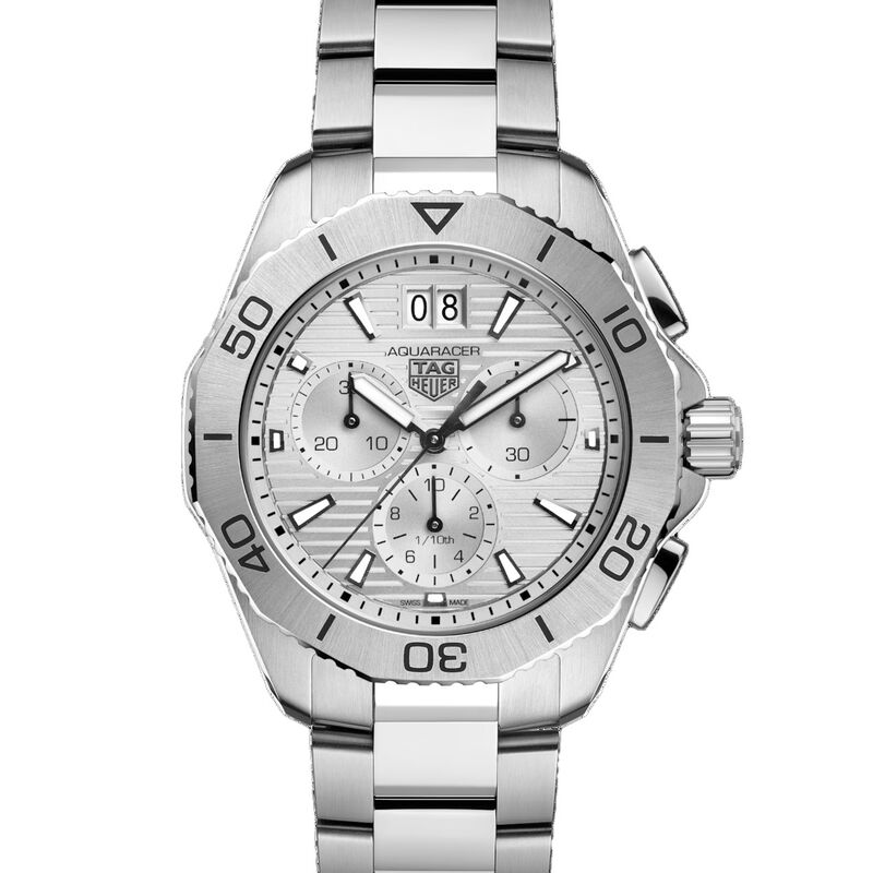 TAG Heuer Aquaracer Professional 200 Date Silver Dial, 40mm image number 1