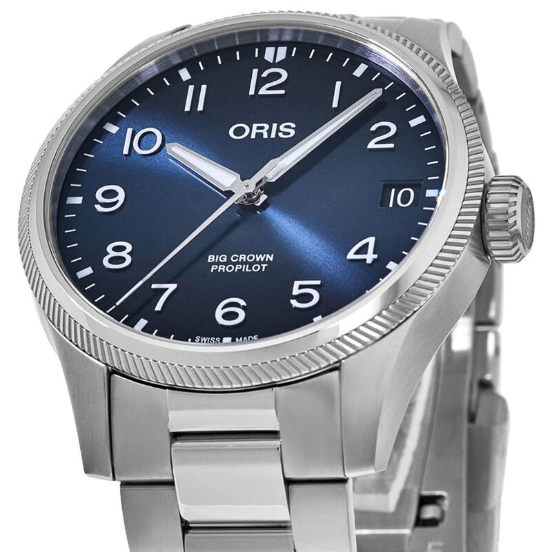 Oris Big Crown ProPilot Date Blue Dial Watch, 41mm image number 2