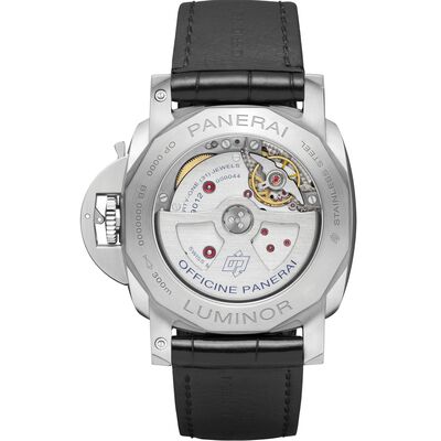 Panerai Luminor Power Reserve GMT Black Dial Watch, 44mm