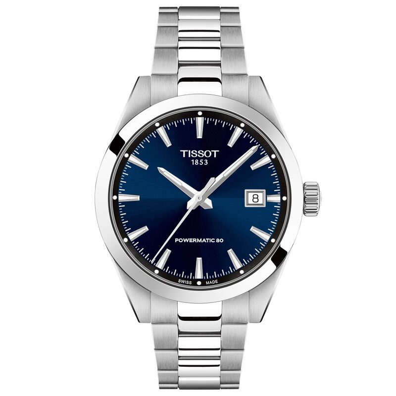 TISSOT Gentleman Blue Dial Watch, 38mm image number 0