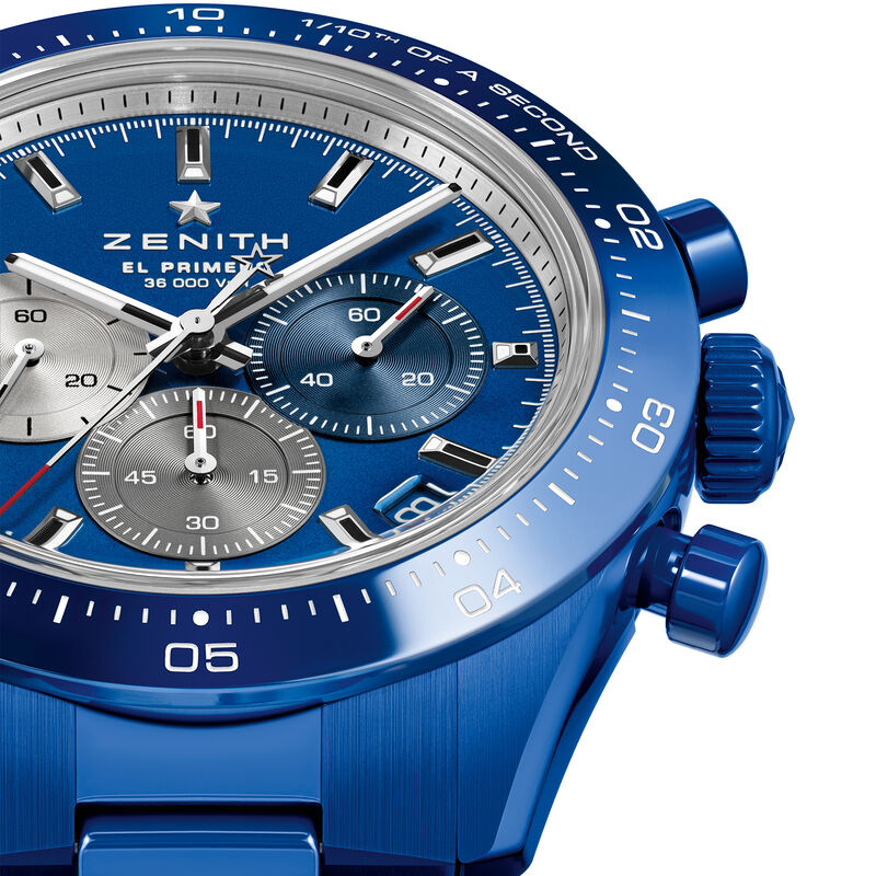 Zenith Chronomaster Sport 160th Anniversary Edition Blue Dial Watch, 41mm image number 3