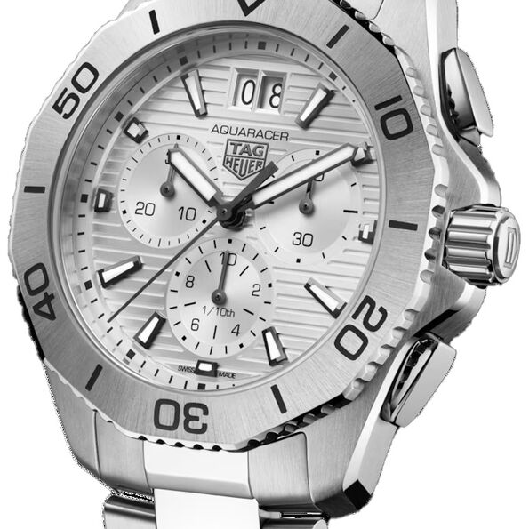 TAG Heuer Aquaracer Professional 200 Date Silver Dial, 40mm