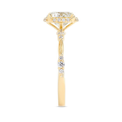 Bella Ponte Classic Round Diamond Engagement Ring, 1-&frac12; Carat, 14K Yellow Gold