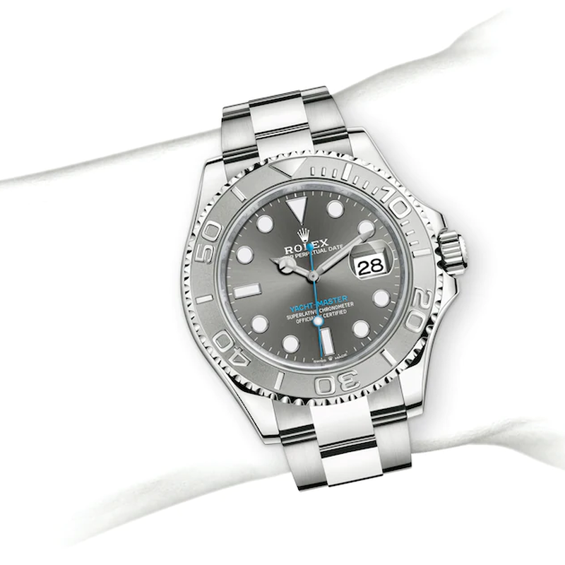 Rolex Yacht Master in Platinum Oystersteel M126622 0001 Ben Bridge