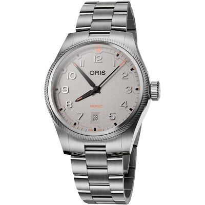 Oris ProPilot Date White Dial Watch, 41mm