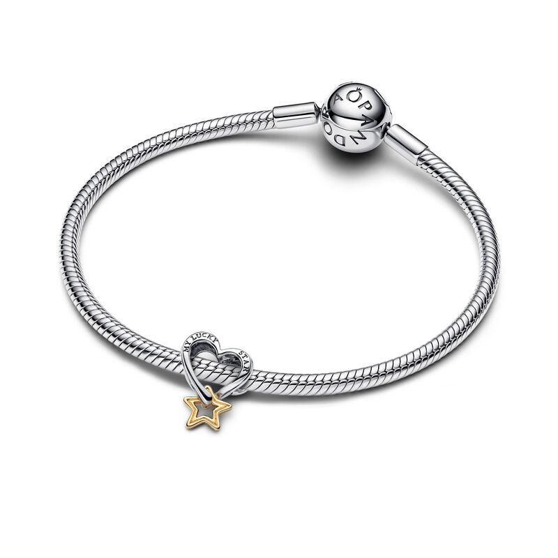 Pandora Lucky Star & Heart Charm image number 2