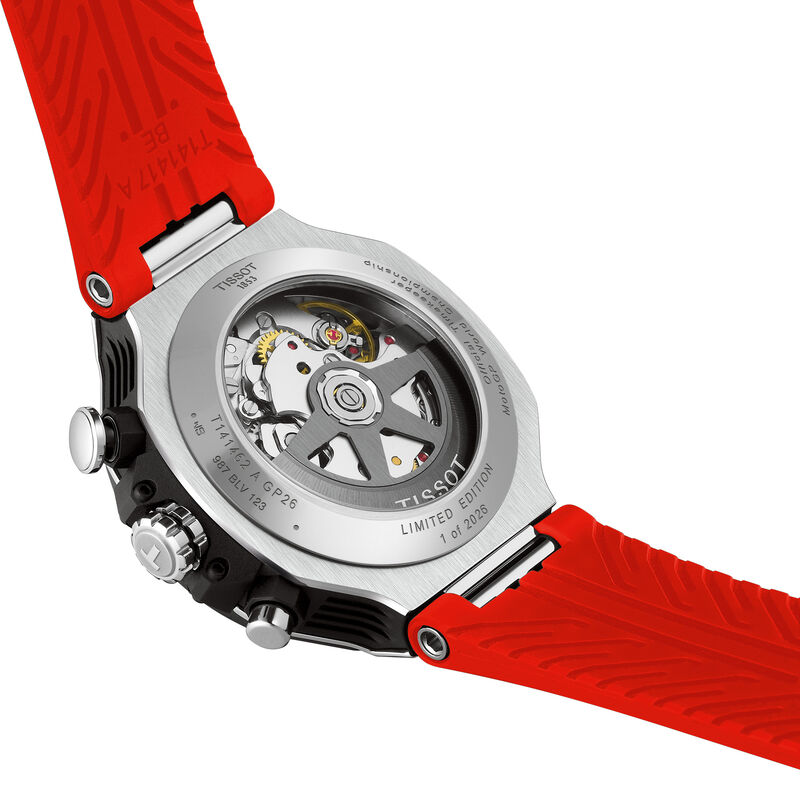 TISSOT T-Race MotoGP 2026 Gray Skeleton Dial Watch, 45mm image number 2