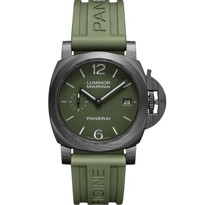 Panerai Luminor Marina Green Dial Watch, 40mm