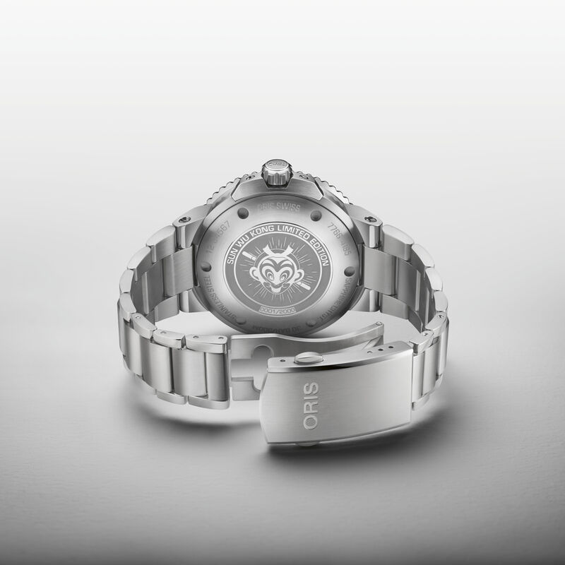 Oris Sun Wukong Limited Edition Watch Blue Dial, 41.50mm image number 3
