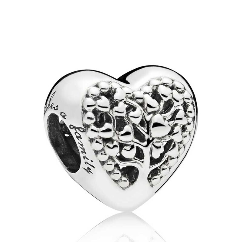Pandora Flourishing Hearts Charm image number 0