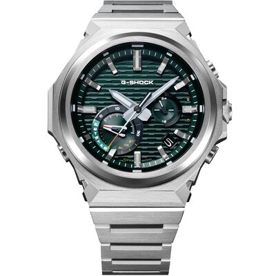 G-Shock G-Steel Series Green Dial Watch, 44.2mm