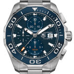 TAG Heuer Aquaracer Calibre 16 Automatic Mens Blue Steel Chronograph Watch