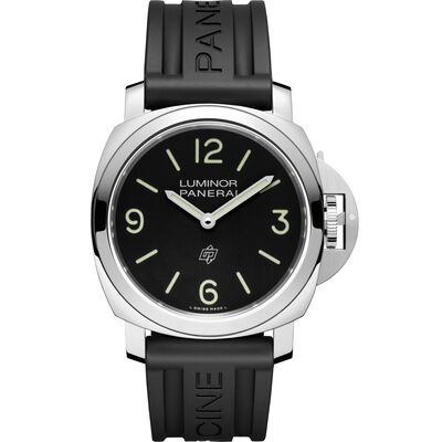 Panerai Luminor Base Logo Black Dial Watch, 44mm